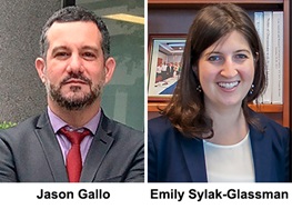 Photos of IDA researchers, Jason Gallo and Emily Sylak-Glassman