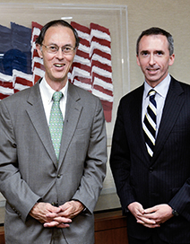 Honorable Marcel Lettre, Principal Deputy Under Secretary of Defense for Intelligence (shown with Dr. Chu, President, IDA)