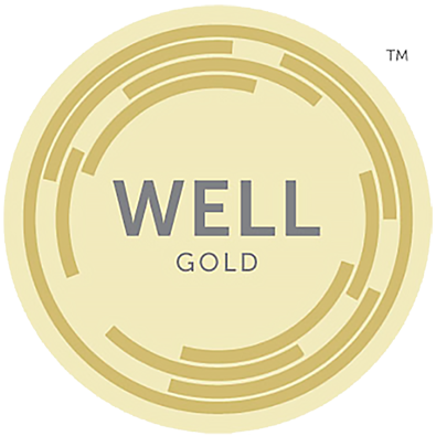 WELL Gold certification badge