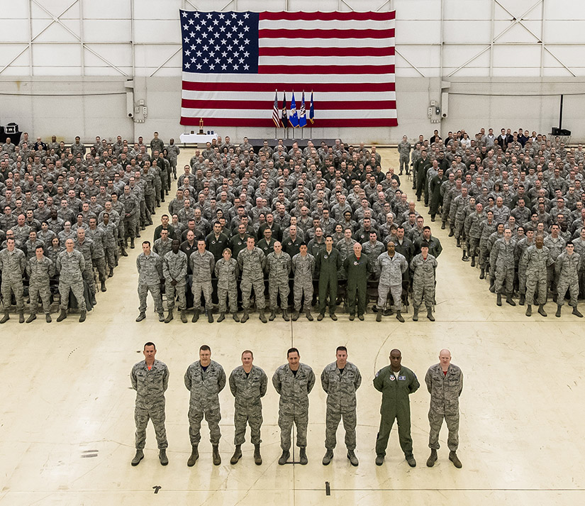 image of troops in formation