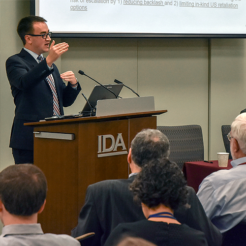 John Warden briefing IDA employees