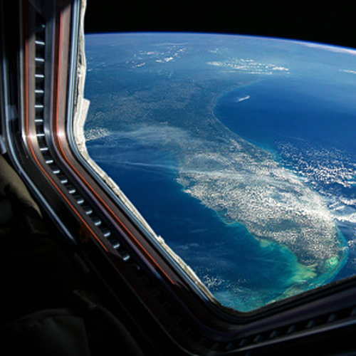 View of earth from Space