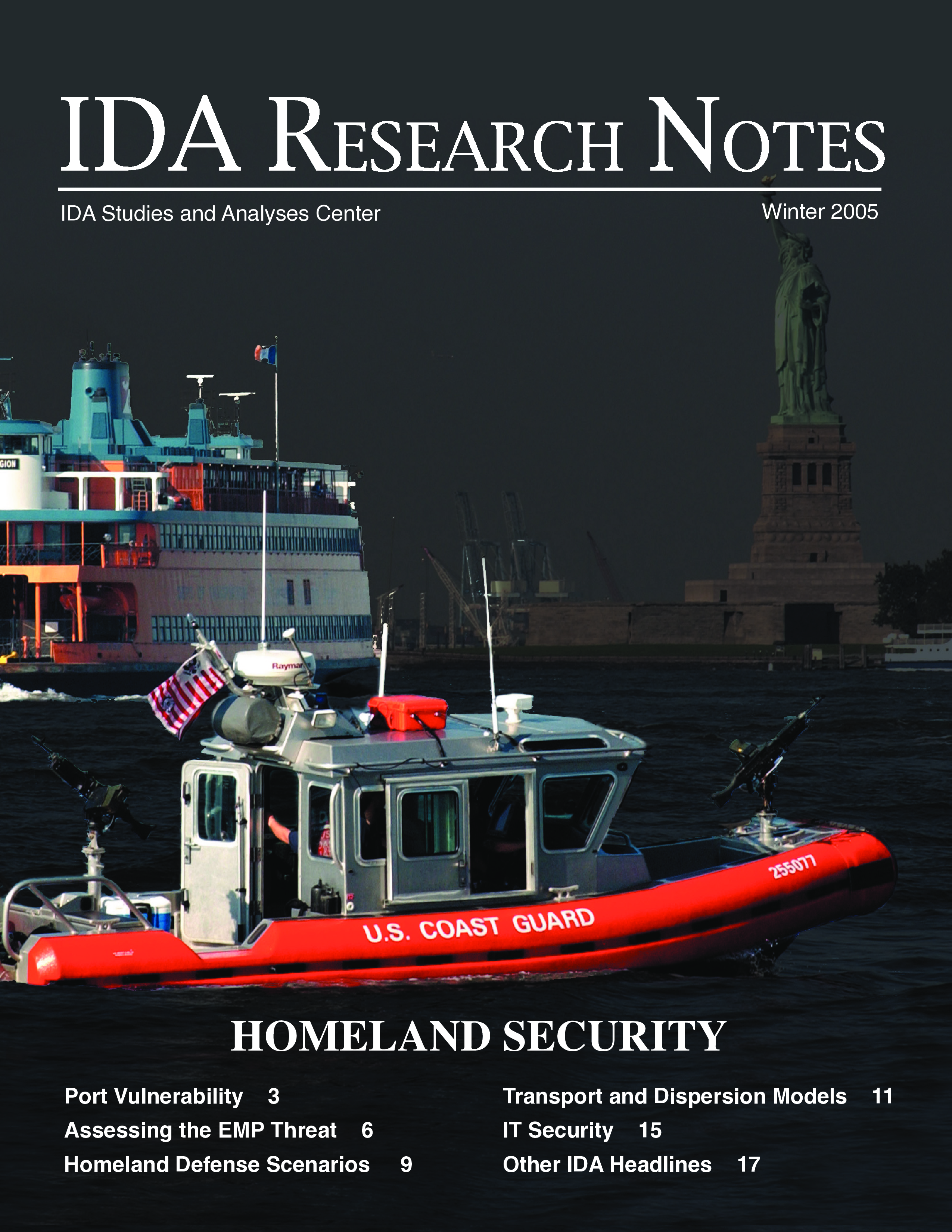 Research Notes Homeland Security