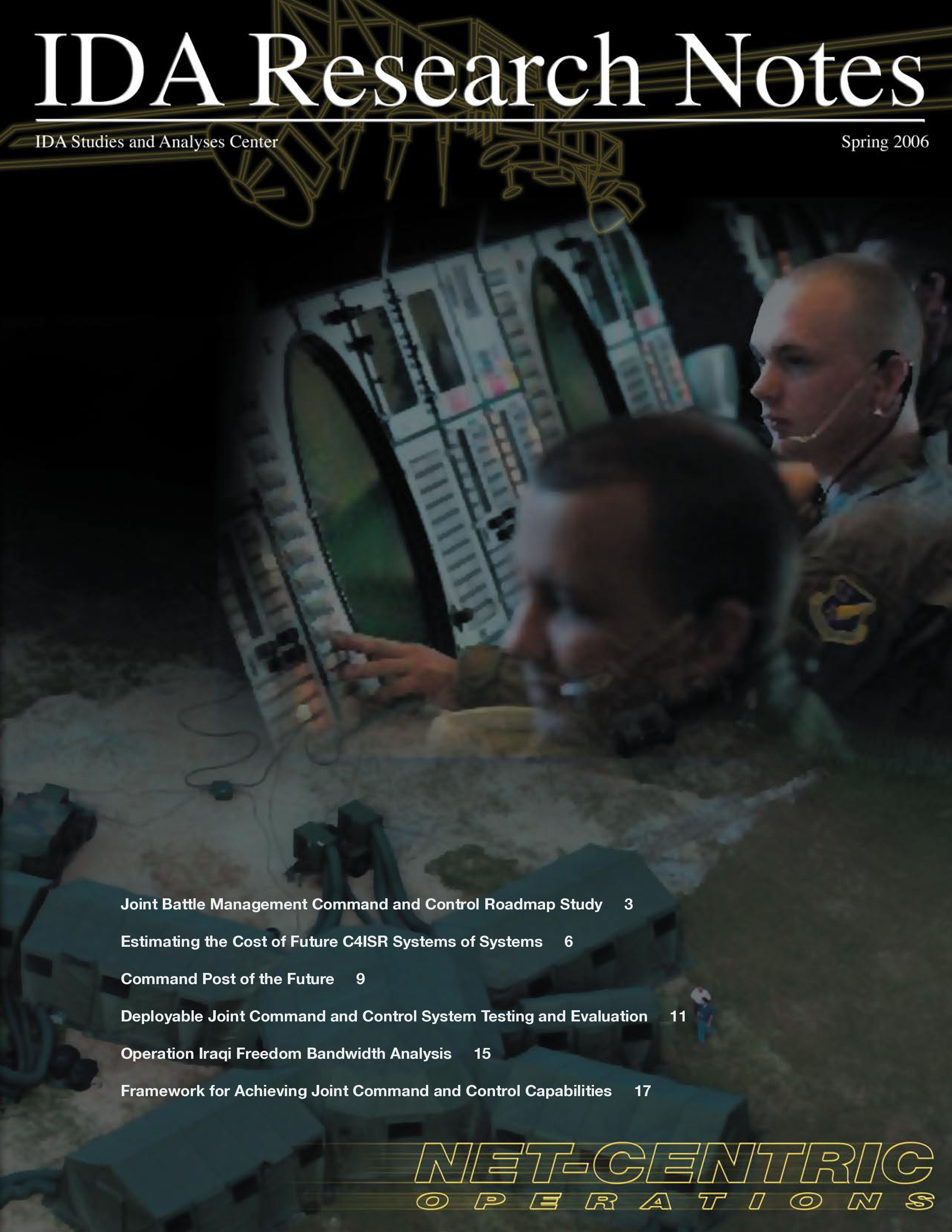 Research Notes Net-Centric Operations