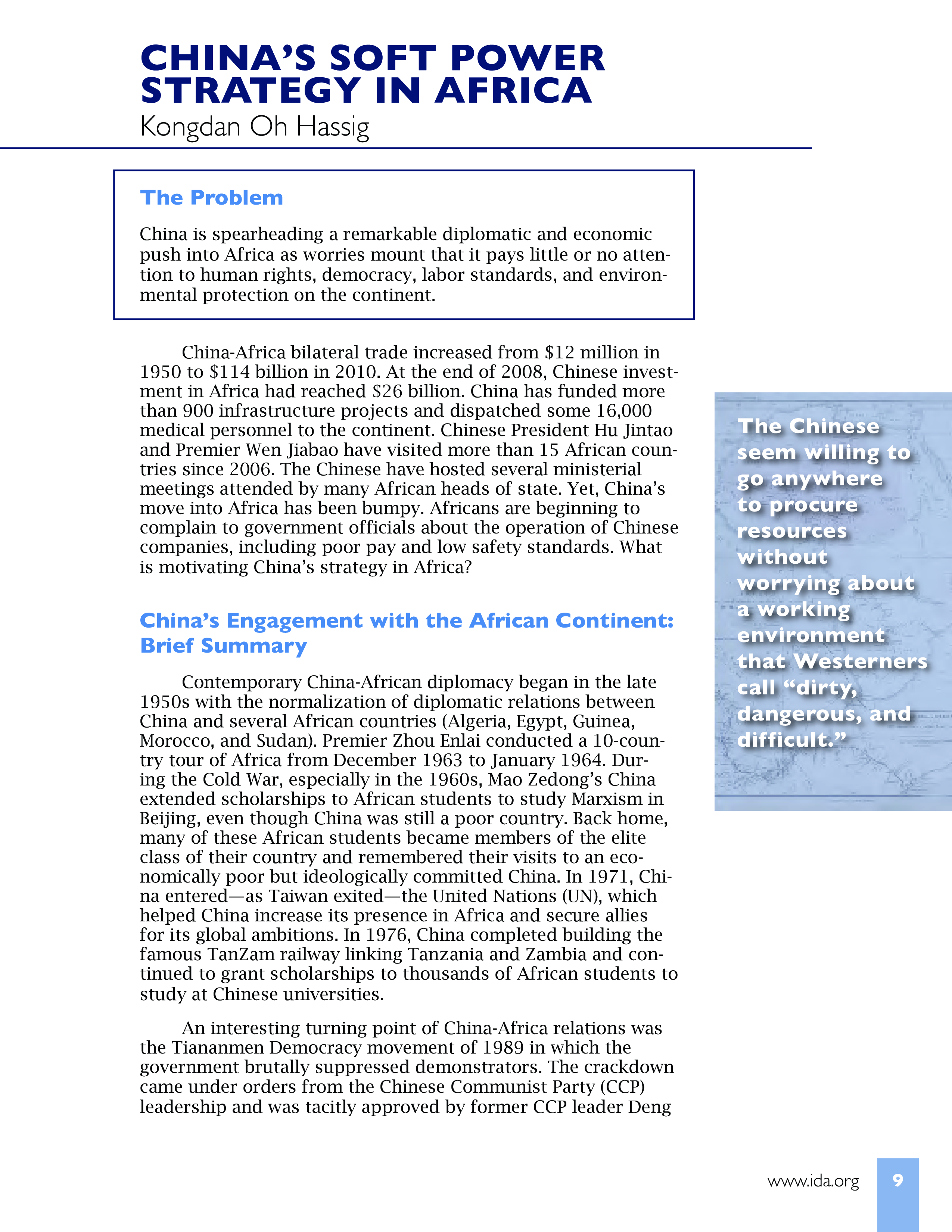 2012 Chinas Soft Power Strategy in Africa