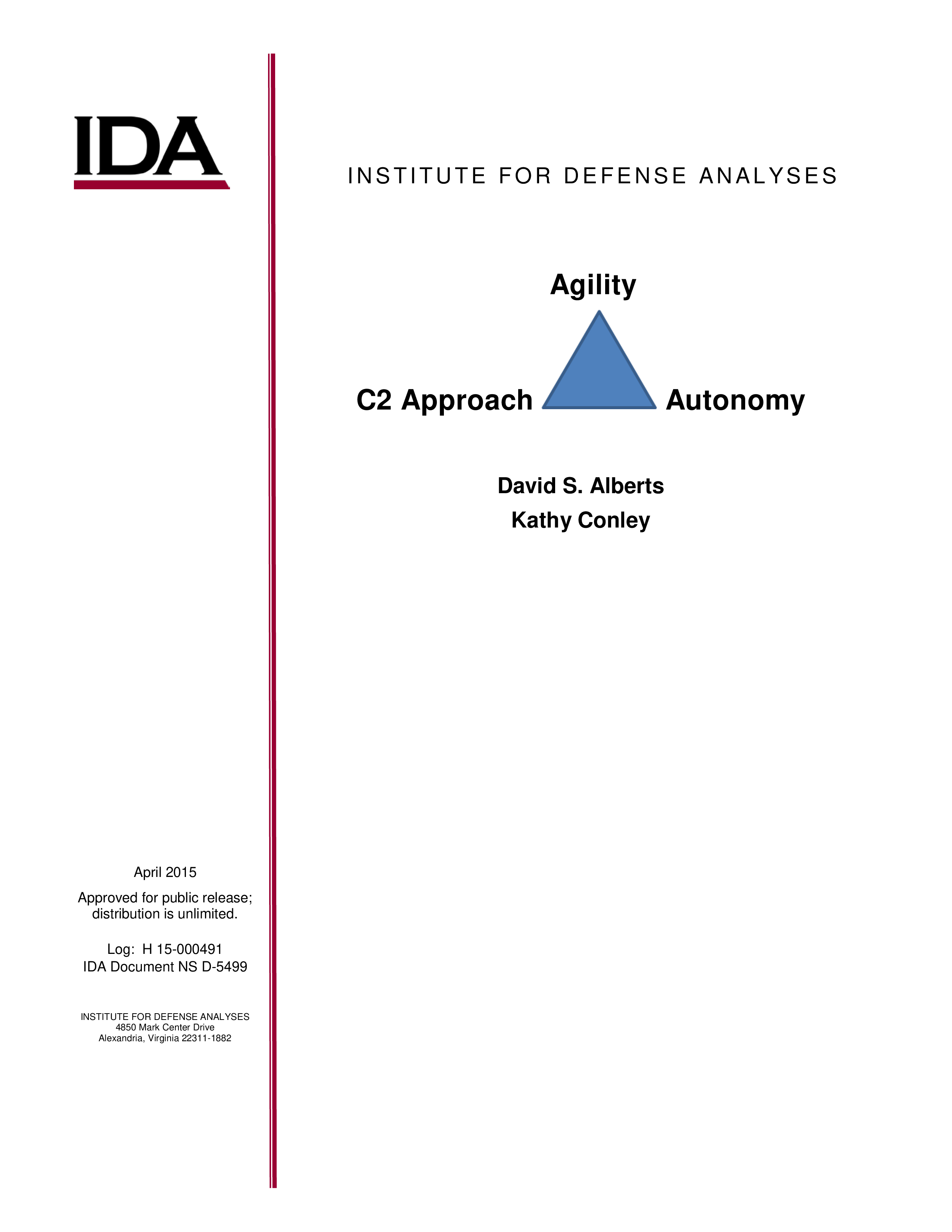 C2 Approach Agility Autonomy