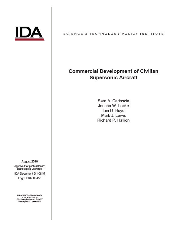 Commercial Development of Civilian Supersonic Aircraft
