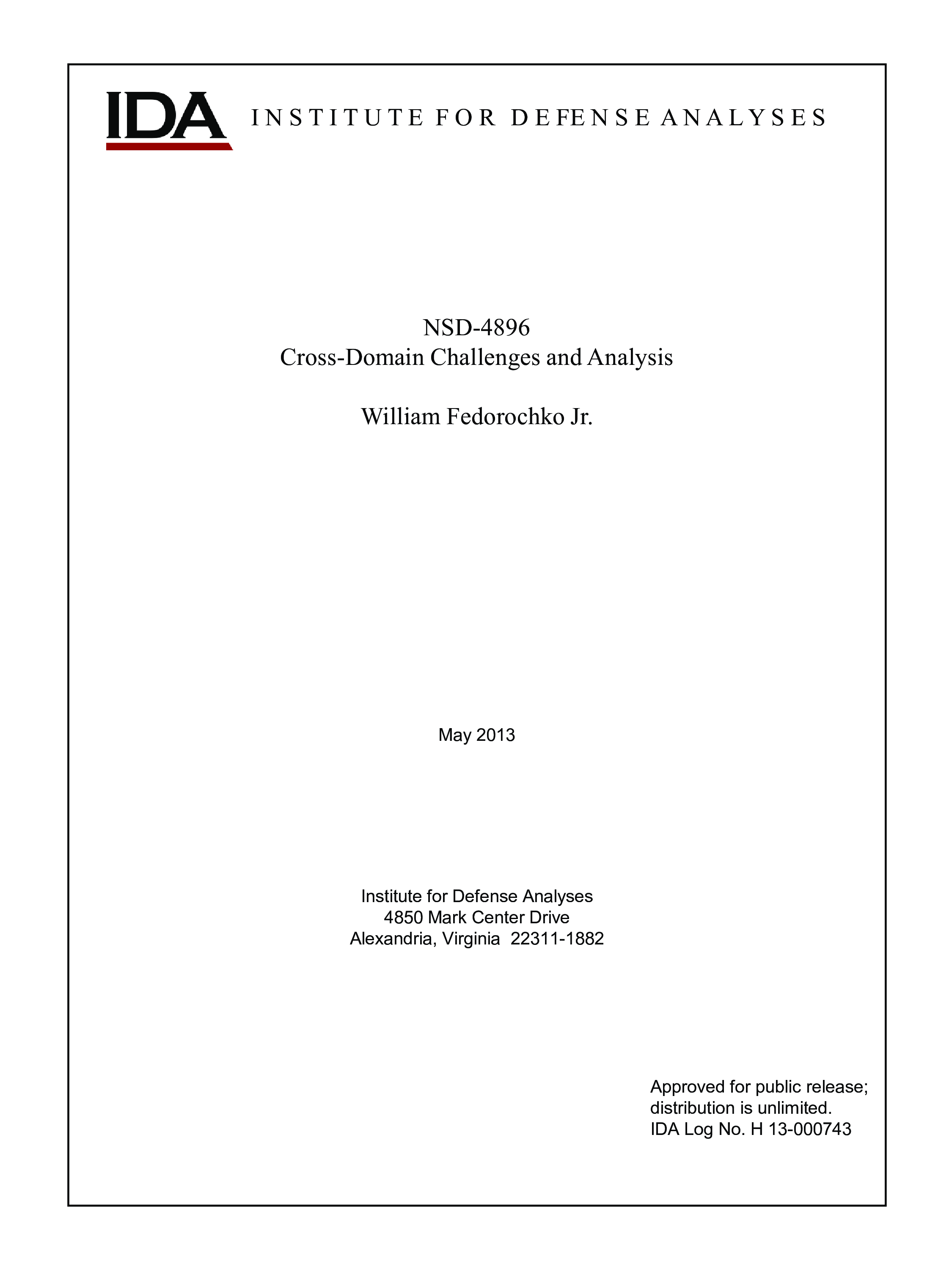 Cross-Domain Challenges and Analysis