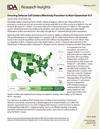 Ensuring Defense Call Centers Effectively Transition to Next-Generation 911