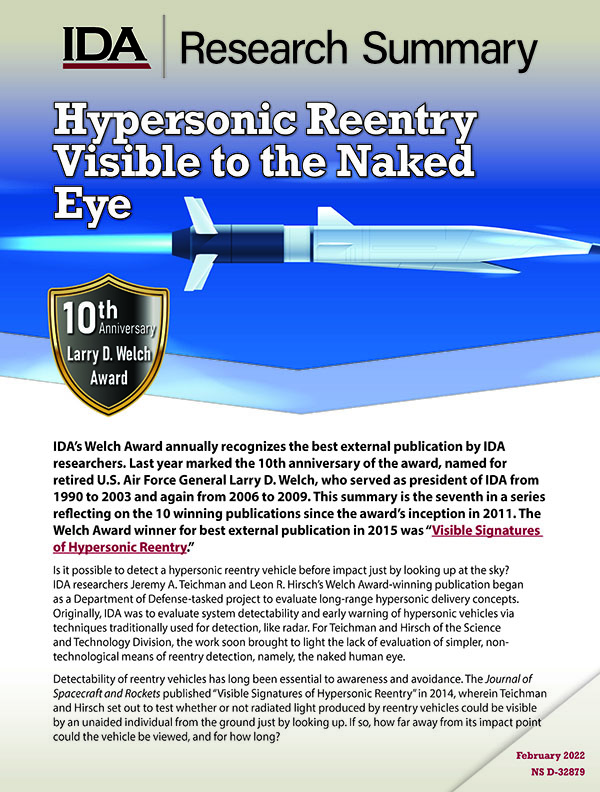 thumbnail, Hypersonic Reentry Visible to the Naked Eye