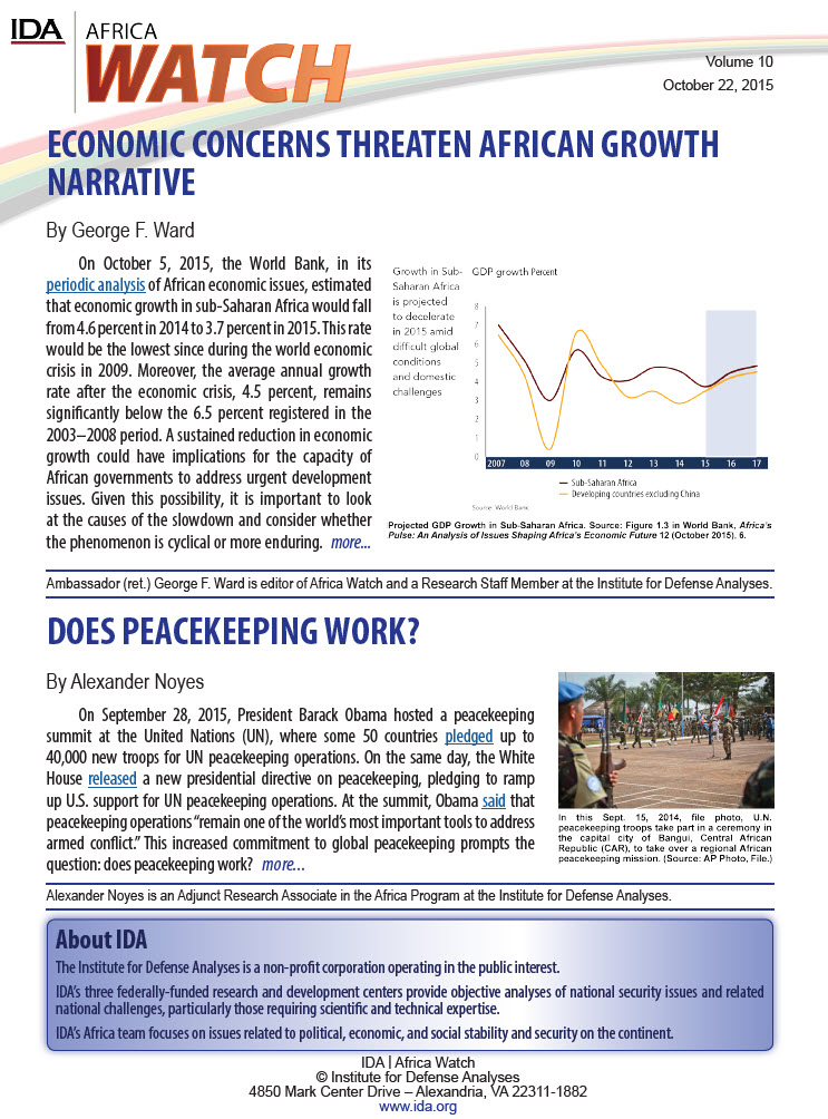 IDA Africa Watch Newsletter Vol 10