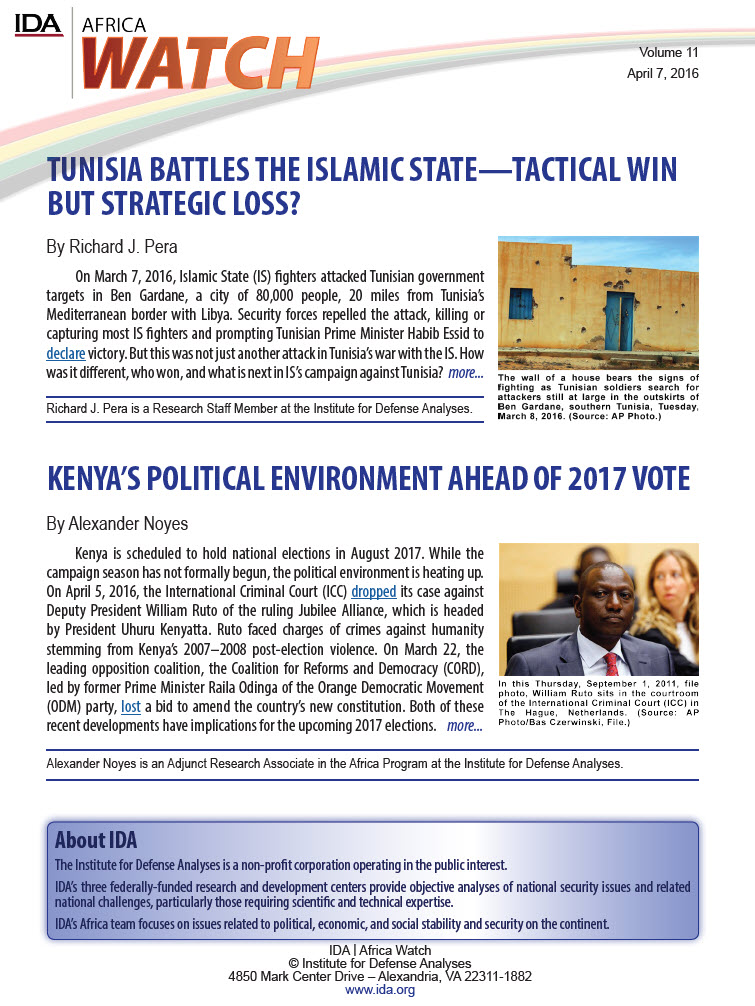 IDA Africa Watch Newsletter Vol 10