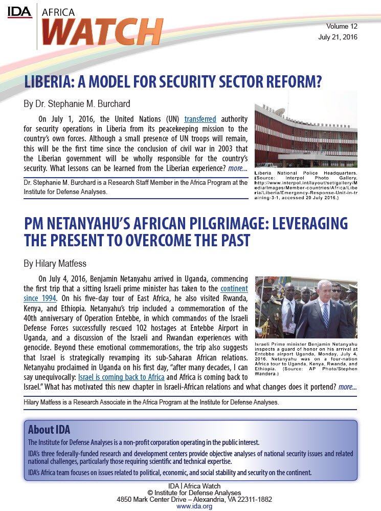 IDA Africa Watch Newsletter Vol 12