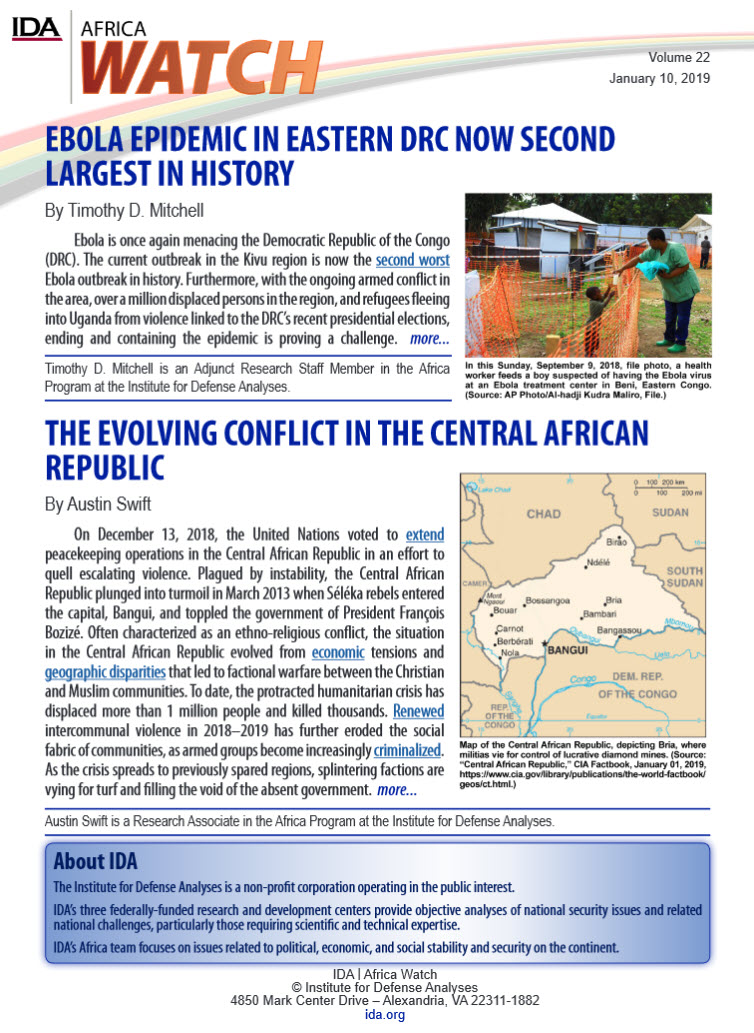 IDA Africa Watch Newsletter graphic