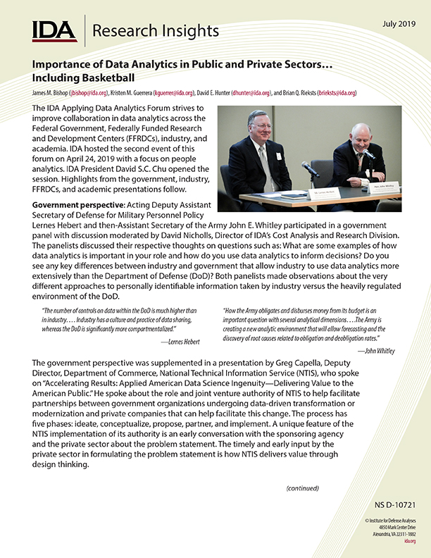 Graphic, image of cover of Research Insights document