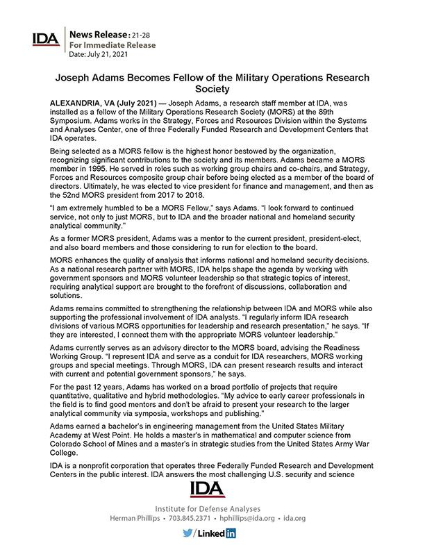 thumbnail, News Release: 21-28