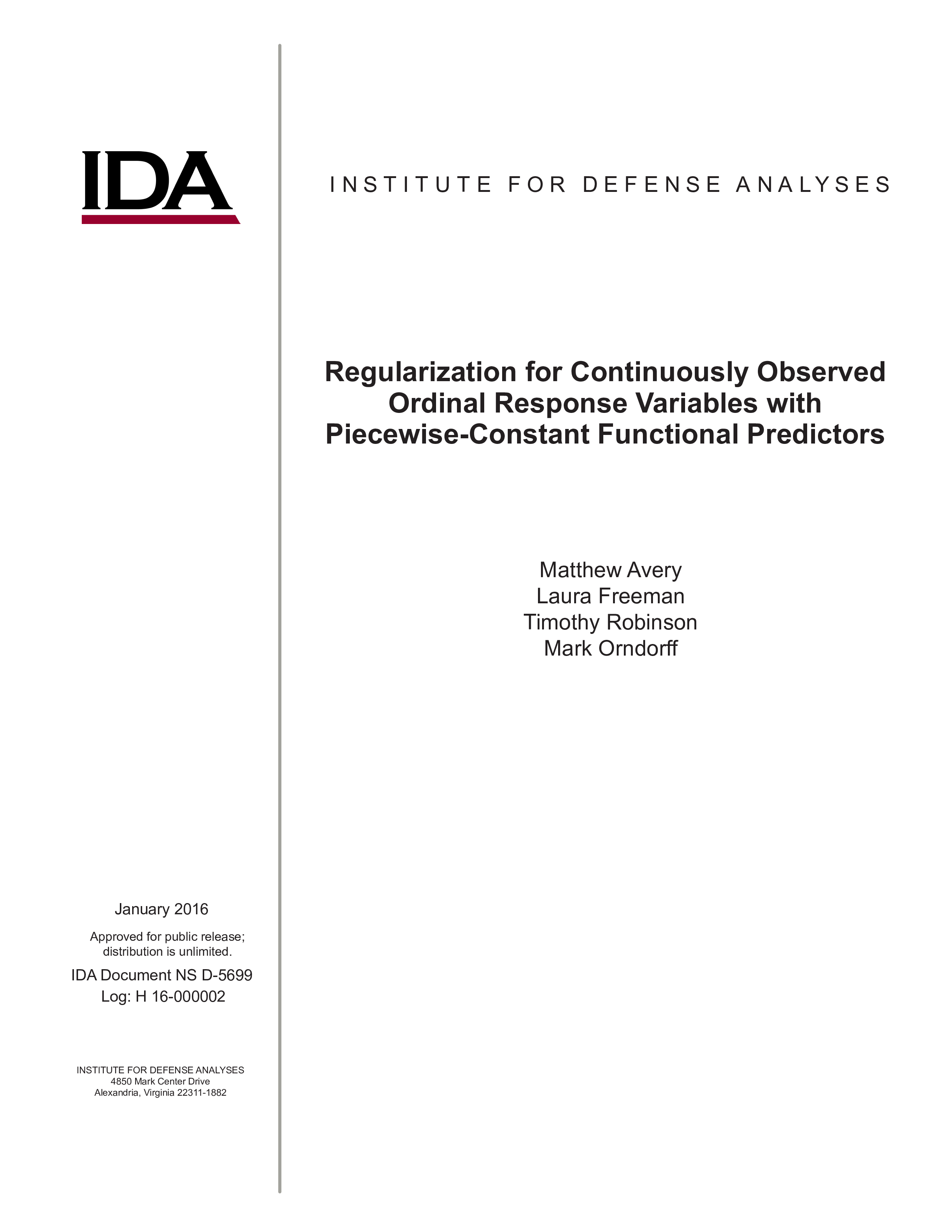 Regularization for Continuously Observed Ordinal Response Variables with Piecewise-Constant Functional Predictors