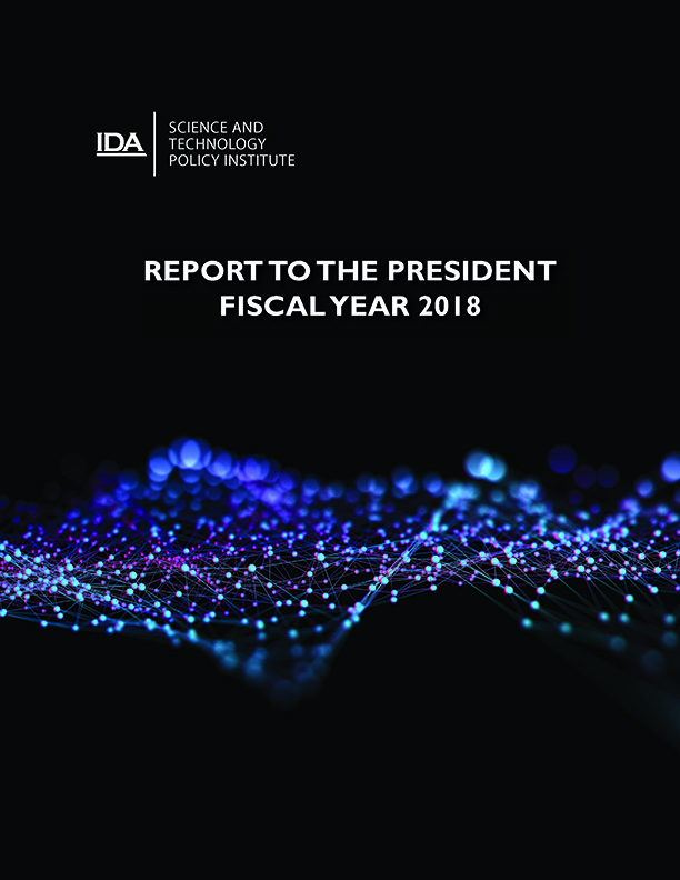 document cover, Report to the President Fiscal Year 2018