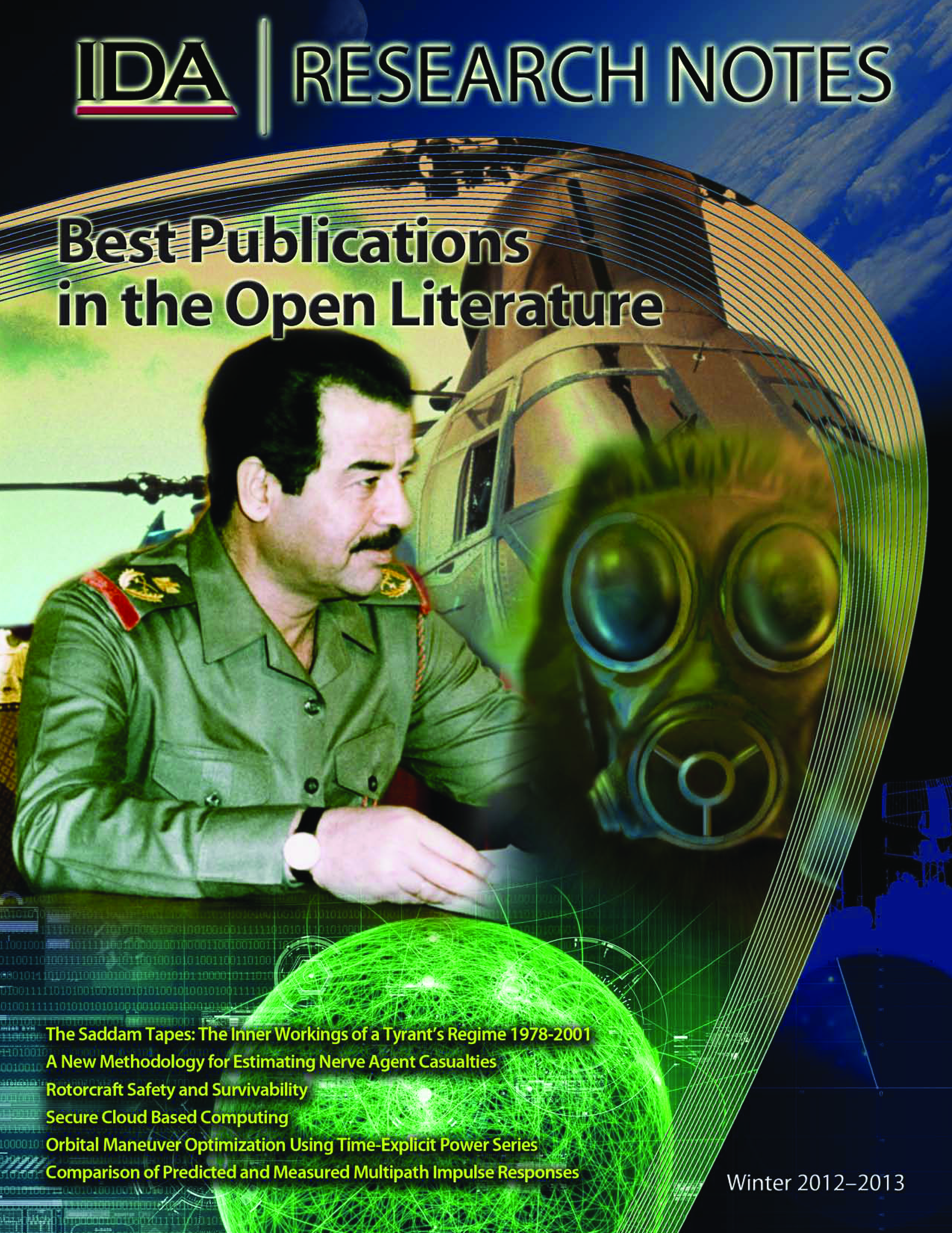 IDA Research Notes Winter, 2012-2013 Best Publications in Literature