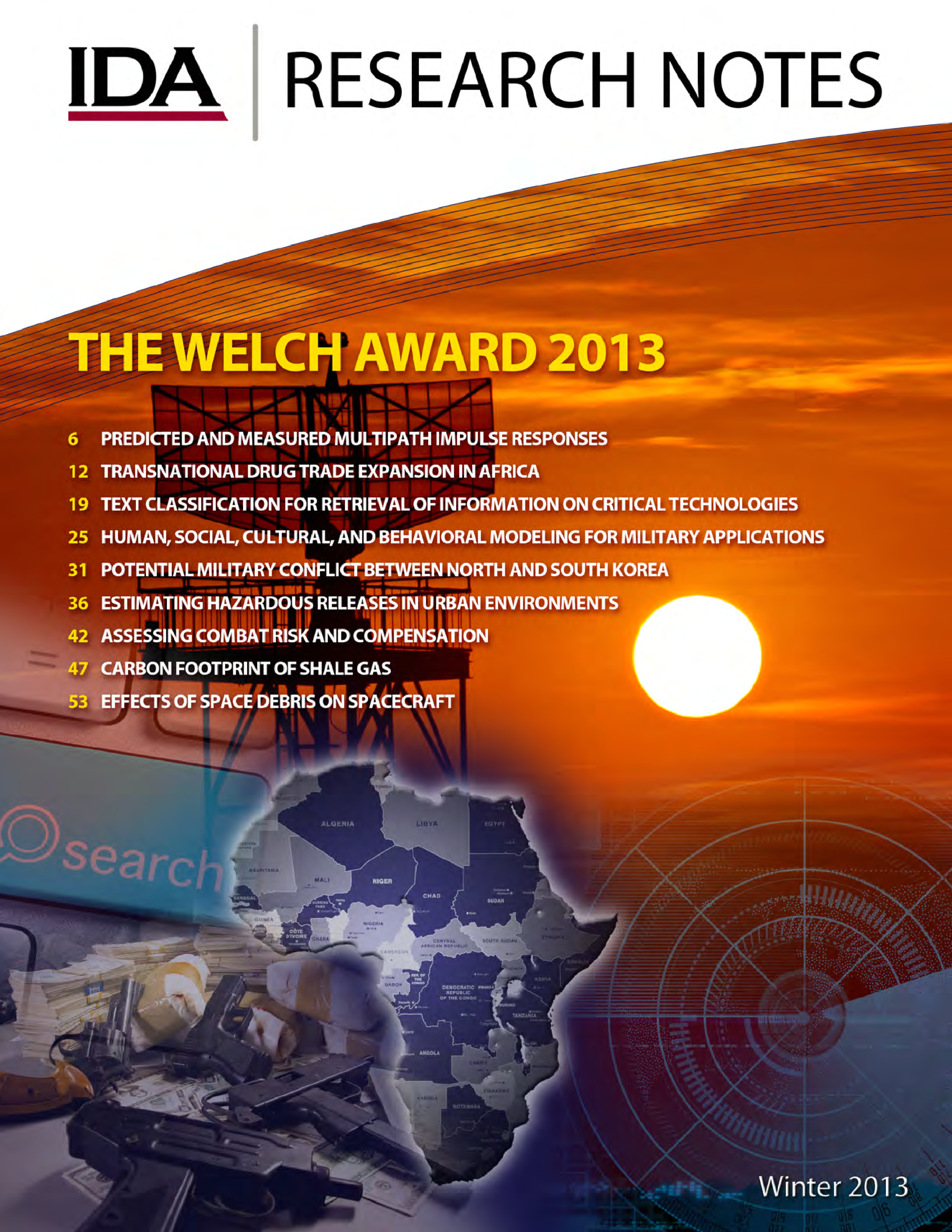 The Welch Awards 2013
